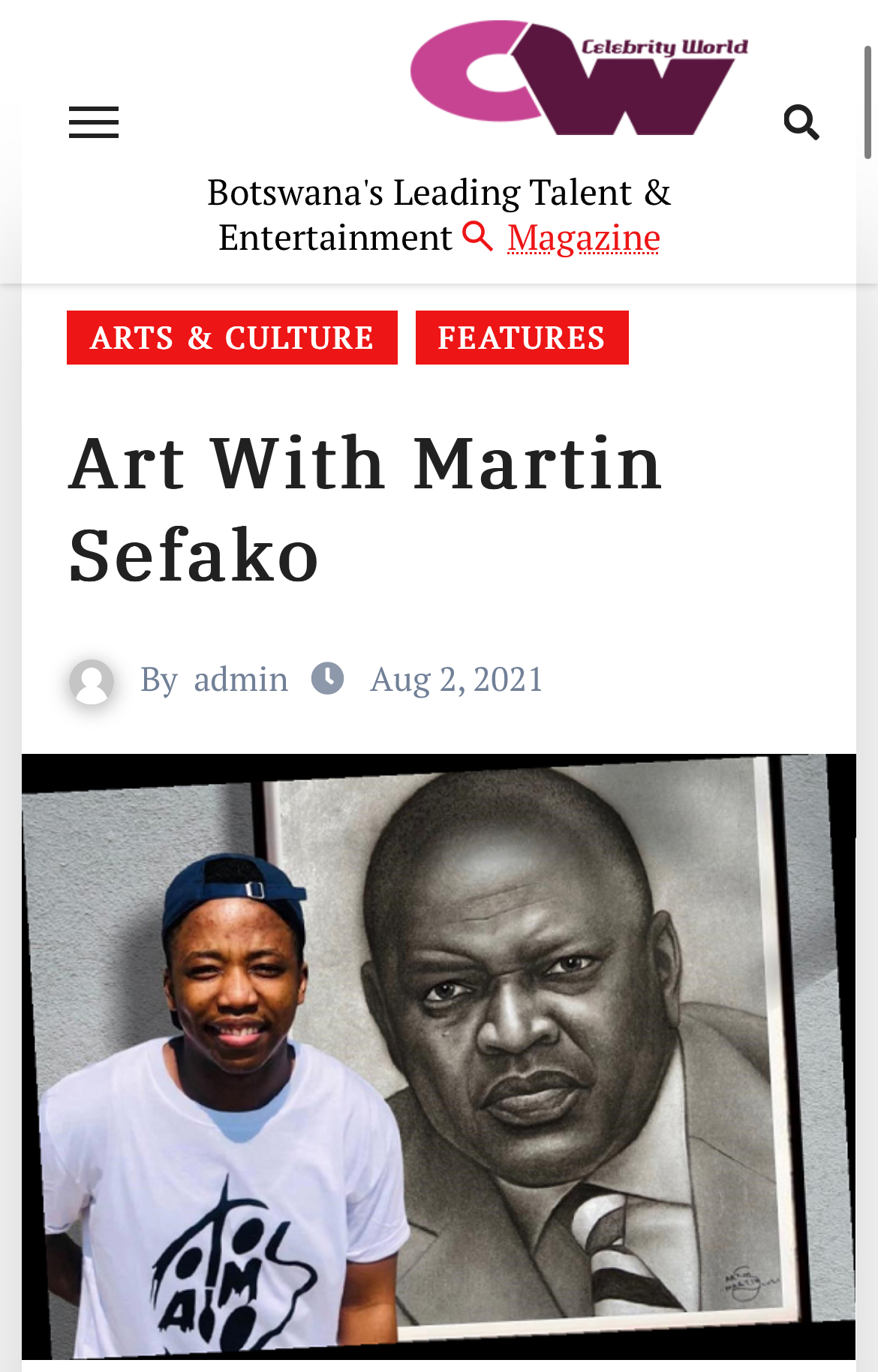 Art with Martin Sefako