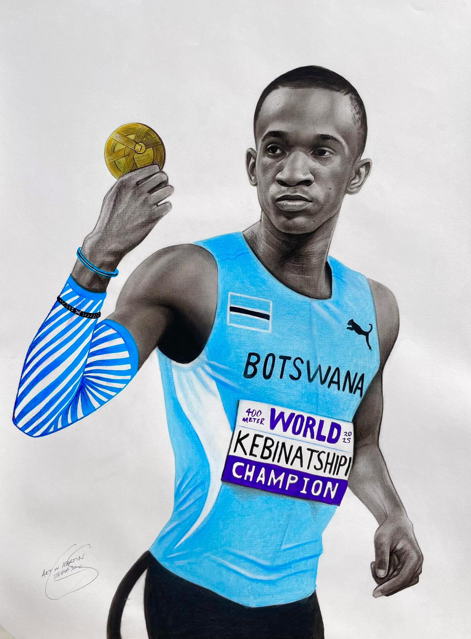 400m World Champion Athlete 2025